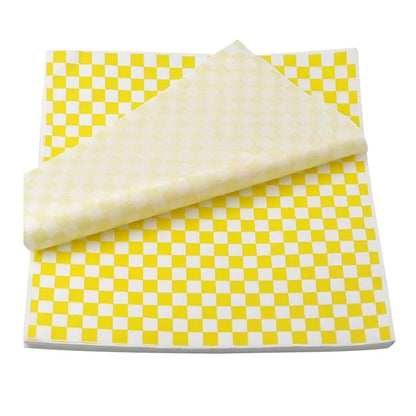 25-Pack Wax Paper Food Wrappers | Eco-Friendly Grease-Resistant Paper for Burgers, Sandwiches & Fries - BANGN CREATIVE SOLUTIONS 