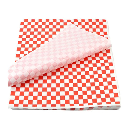 25-Pack Wax Paper Food Wrappers | Eco-Friendly Grease-Resistant Paper for Burgers, Sandwiches & Fries - BANGN CREATIVE SOLUTIONS 