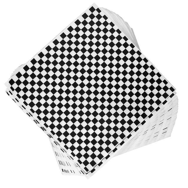 25-Pack Wax Paper Food Wrappers | Eco-Friendly Grease-Resistant Paper for Burgers, Sandwiches & Fries