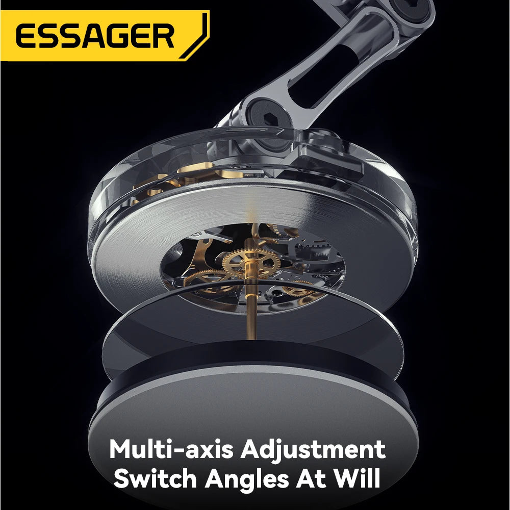 Magnetic Wireless Car Charger | 15W Fast Charging Mount Stand for iPhone 15/14/13 Pro (Magsafe Compatible)