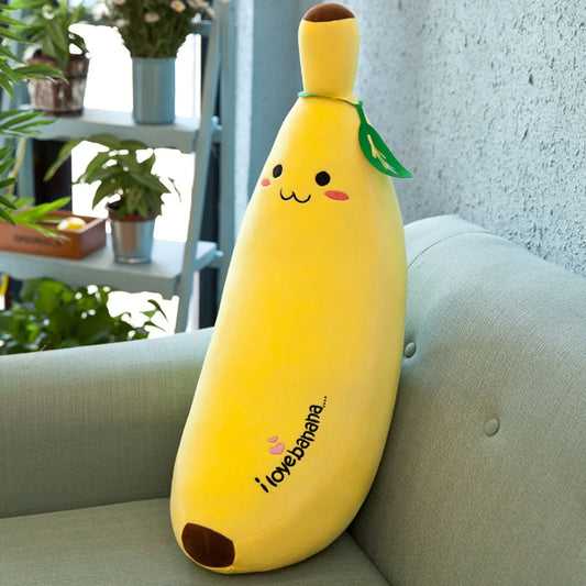 Fruit Soft Plush Banana Pillow – Cute Home Décor Cushion