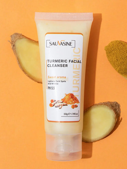 5‑Piece Turmeric Facial Care Set – Cleanse, Treat & Glow