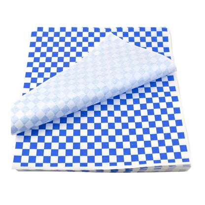 25-Pack Wax Paper Food Wrappers | Eco-Friendly Grease-Resistant Paper for Burgers, Sandwiches & Fries - BANGN CREATIVE SOLUTIONS 