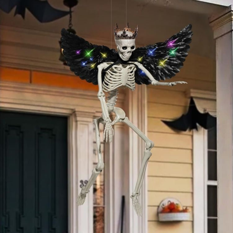 Animated LED Skeleton & Talking Pumpkin | Halloween Yard & Indoor Décor