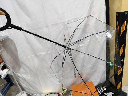 Hot Selling Transparent Pet Supplies Adjustable Pet C Type Umbrella - BANGN CREATIVE SOLUTIONS 