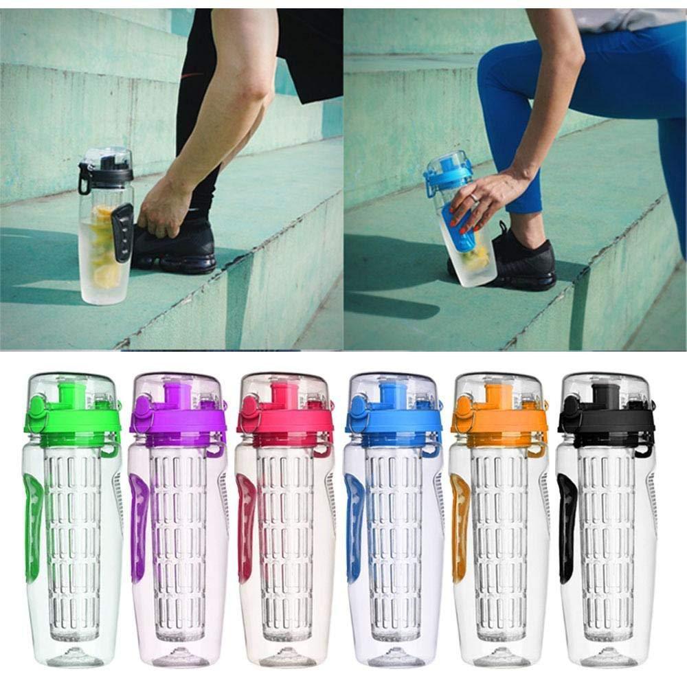 “32oz Fruit Infuser Water Bottle – BPA-Free Leak-proof Sports Hydration Bottle” - BANGN CREATIVE SOLUTIONS 