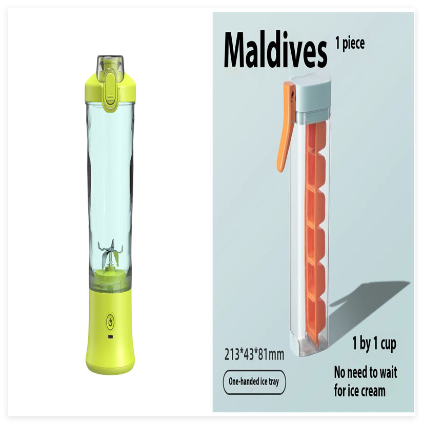 Portable Rechargeable Blender – 6-Blade Smoothie Maker for Shakes, Juices & Protein Drinks