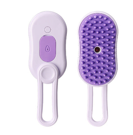 3-in-1 Electric Pet Grooming Brush – Steam, Spray & Massage Comb for Cats & Dogs - BANGN CREATIVE SOLUTIONS 