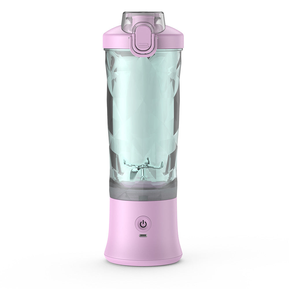 Portable Rechargeable Blender – 6-Blade Smoothie Maker for Shakes, Juices & Protein Drinks